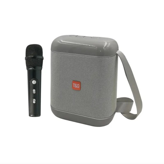 SPEAKER WIRELESS TG-523K AUX/USB/MEMORY CARD SILVER